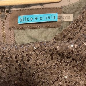 Alice + Olivia Sequin Dress - Size Large